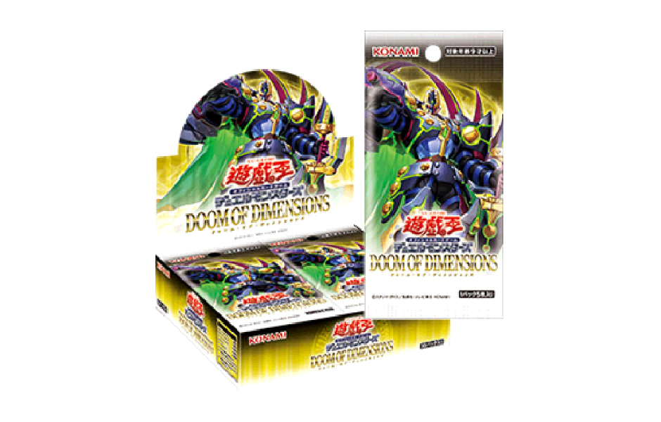 Yu-Gi-Oh! DOOM OF DIMENSIONS (DOOD) - Booster Box [CG2033-A 1302] (Japan)